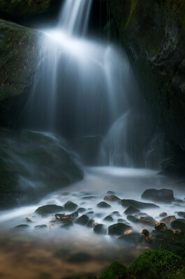 Decin photography spots - Suchá Kamenice waterfall