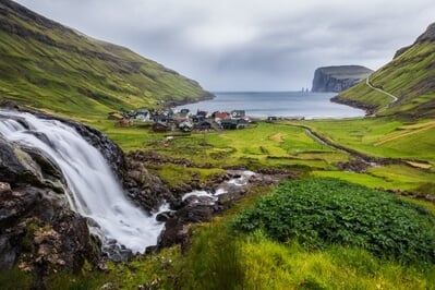 Picture of Tjørnuvík village - Tjørnuvík village