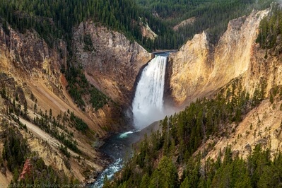 Yellowstone National Park photography spots - Lookout Point