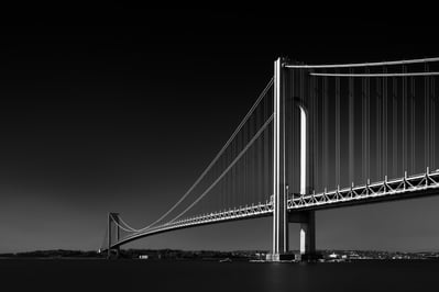 Photo of Verrazzano-Narrows Bridge from Brooklyn - Verrazzano-Narrows Bridge from Brooklyn