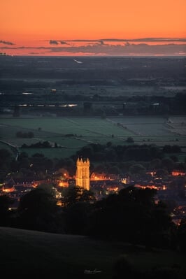 photos of Somerset - View from Glastonbury Tor