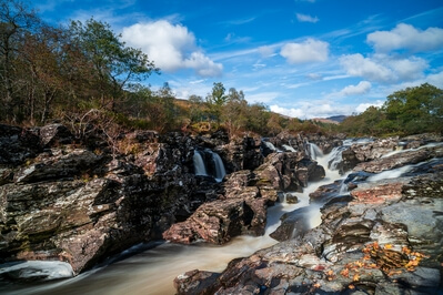 Eas Urchaidh - Glen Orchy waterfall