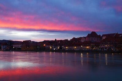 Image of Right bank of Drava river, Maribor - Right bank of Drava river, Maribor
