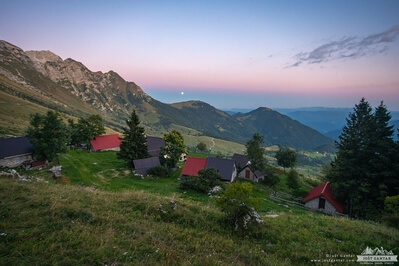 photo locations in Triglav National Park - Planina Zaslap 