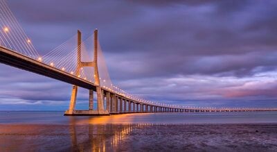 photos of Lisbon - Vasco da Gama Bridge