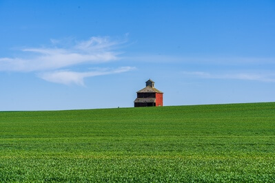 images of Palouse - Highway 27 Square Barn