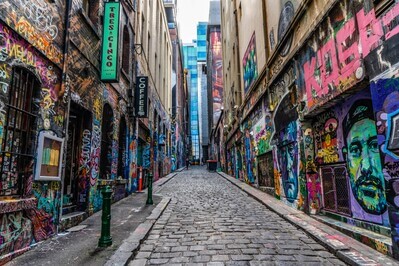 photography locations in Victoria - Hosier Lane, Melbourne