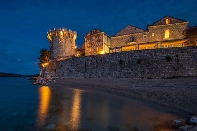 Photo of Korčula (view of Old Town) - Korčula (view of Old Town)