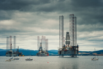 Oil Rig Graveyard - Cromarty Firth