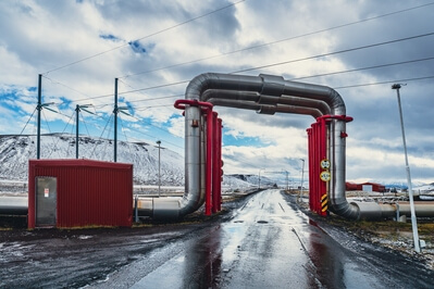 photo locations in Iceland - Krafla power station