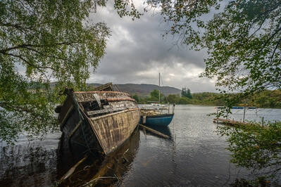 Derelict Boats - Fort Augustus, Loch Ness