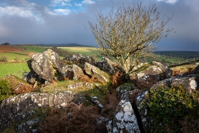 photo locations in Devon - Great Combe Tor