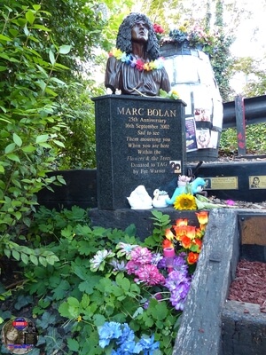 Picture of Marc Bolan Shrine - Marc Bolan Shrine