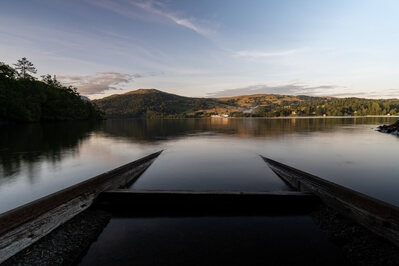 Picture of Lake Windermere from Low Wray Lakeside - Lake Windermere from Low Wray Lakeside
