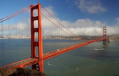 Picture of Golden Gate Bridge View Vista Point - Golden Gate Bridge View Vista Point