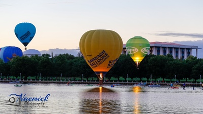 Australia events - Canberra Balloon Spectacular Enlighten Festival