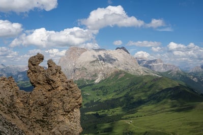 photo locations in The Dolomites - Rosszahnscharte / Forcella Denti di Terrarossa