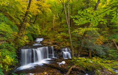 photography spots in Pennsylvania - Ricketts Glen State Park