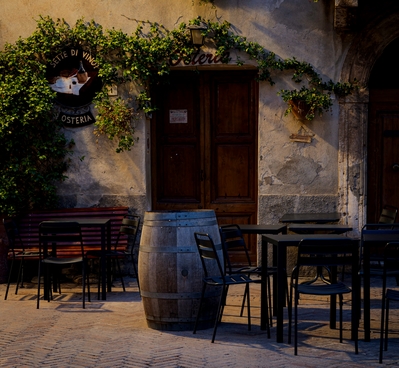 images of Tuscany - Pienza Town
