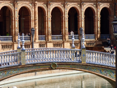 Image of Plaza de Espana, Seville, Spain - Plaza de Espana, Seville, Spain