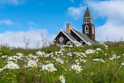Ilulissat instagram locations - Zion's Church in Ilulissat