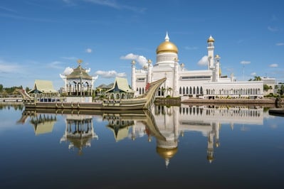 Brunei photography locations - Omar Ali Saifuddien Mosque