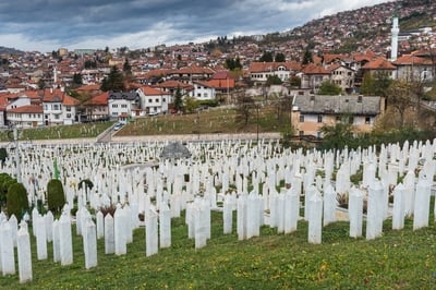 pictures of Sarajevo - Kovači Cemetery