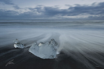 images of Iceland - Jökulsárlón and the Diamond beach