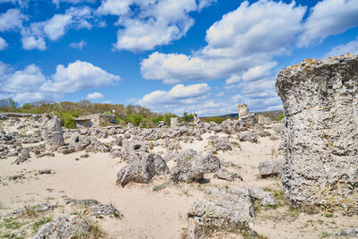pictures of Bulgaria - Pobiti Kamani (The Stone forest)