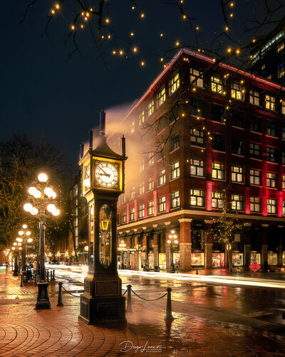 Vancouver photography locations - Gastown Steam Clock