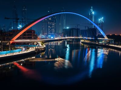 United Arab Emirates photo locations - Dubai Tolerance Bridge