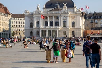 photos of Zurich - Zurich Opera House (Opernhaus Zurich)