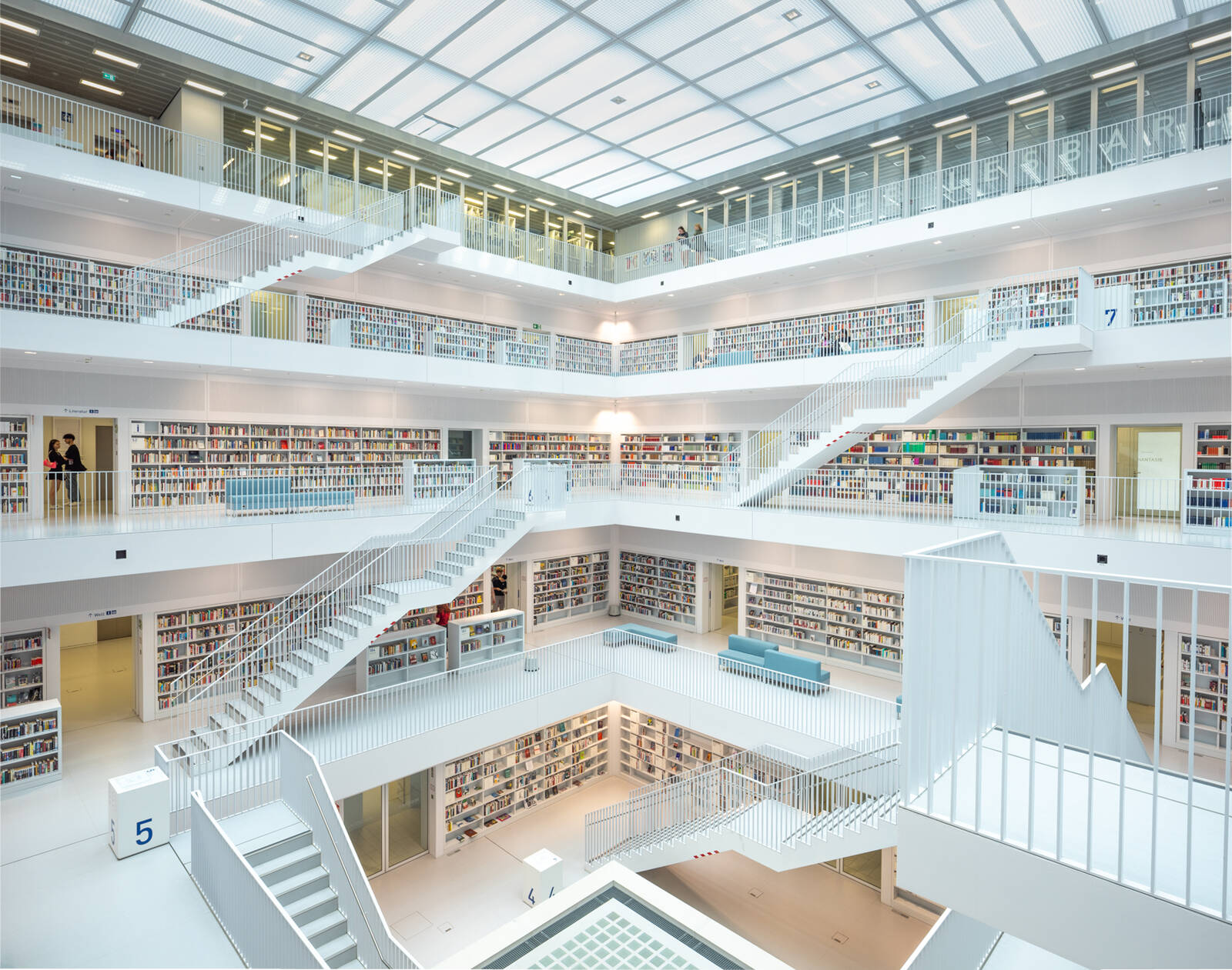 Image of Stuttgart Library by Brian Howe