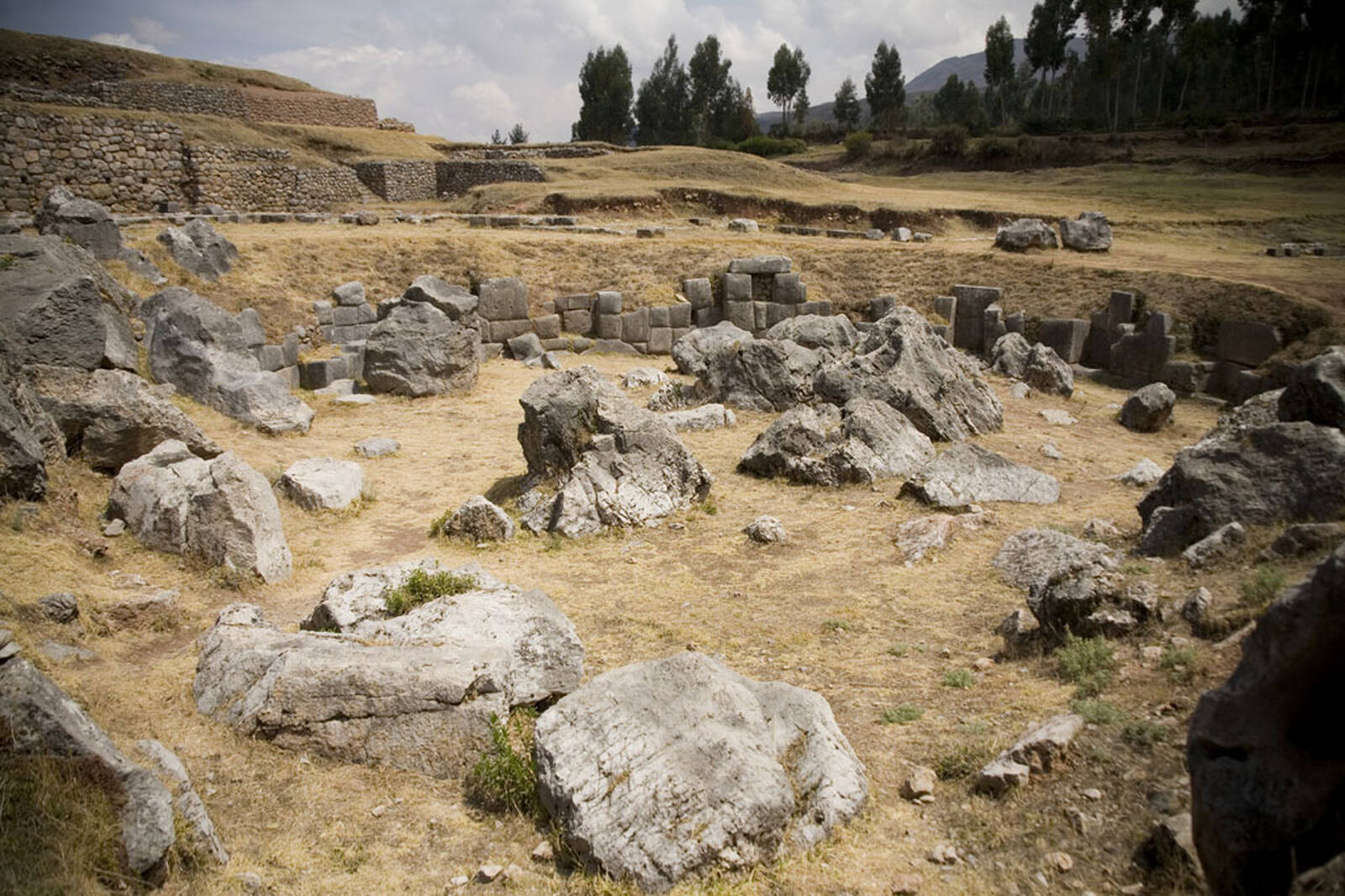 Image of The fortress of Sacsayhuaman by Darlene Hildebrandt
