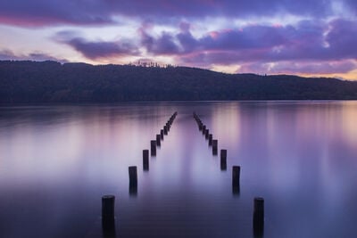 England photography locations - Lake Windermere from Rayrigg Meadow