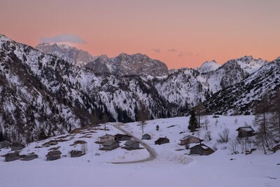 photography spots in The Dolomites - Pian de Lobbia Huts