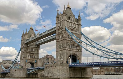 Picture of View of Tower Bridge from South Bank - View of Tower Bridge from South Bank