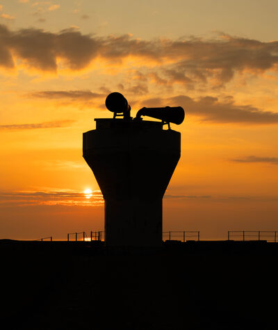 photos of the Isle of Man - Point of Ayre Foghorn