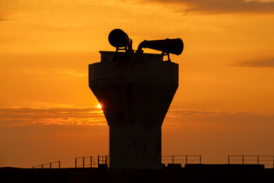 images of the Isle of Man - Point of Ayre Foghorn