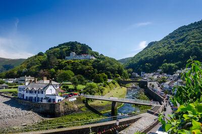 Lynmouth Town and Quay