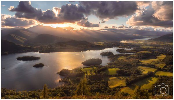 View from Walla Crag looking out across Derwent Water, here is the vlog of how i captured the image https://youtu.be/ykcoub87G4U