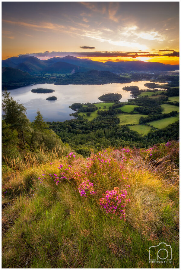 View from Walla Crag looking out across Derwent Water, here is the vlog of how i captured the image https://youtu.be/ykcoub87G4U