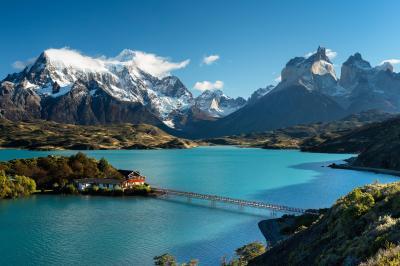 Image of Torres Del Paine, Hosterio Pehoe Island - Torres Del Paine, Hosterio Pehoe Island