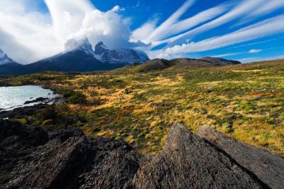 Image of Torres Del Paine, Lago Nordenskjold  - Torres Del Paine, Lago Nordenskjold 