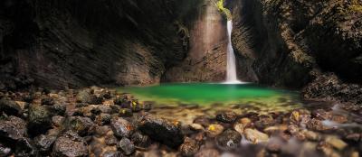 photography spots in Soča River Valley - Kozjak Waterfall 