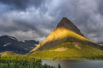 Photo of Swiftcurrent Lake and Falls - Swiftcurrent Lake and Falls